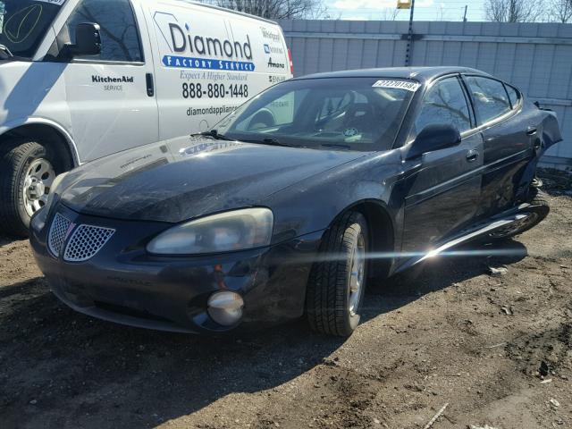 2G2WS522041375935 - 2004 PONTIAC GRAND PRIX BLACK photo 2