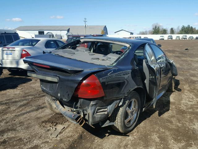 2G2WS522041375935 - 2004 PONTIAC GRAND PRIX BLACK photo 4