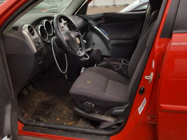 5Y2SN62L33Z412711 - 2003 PONTIAC VIBE GT RED photo 5