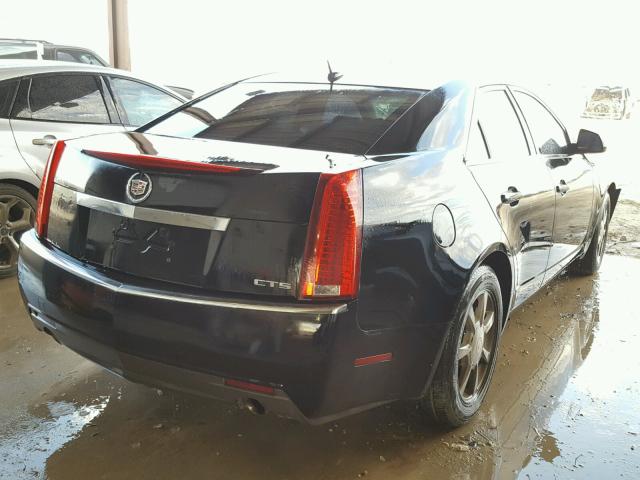 1G6DF577780162531 - 2008 CADILLAC CTS BLACK photo 4