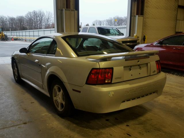 1FAFP40463F428291 - 2003 FORD MUSTANG GRAY photo 3