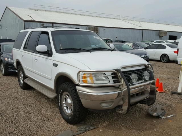 1FMFU18L01LA26273 - 2001 FORD EXPEDITION WHITE photo 1