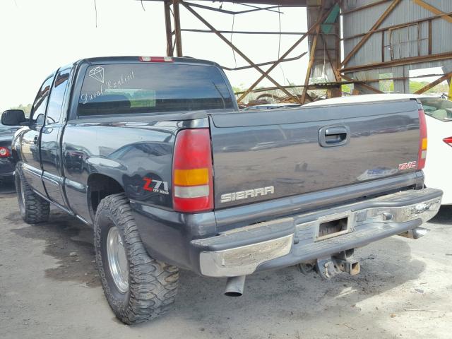 2GTEK19T931294025 - 2003 GMC NEW SIERRA CHARCOAL photo 3