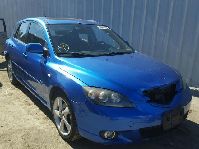 JM1BK344561457505 - 2006 MAZDA 3 HATCHBAC BLUE photo 1