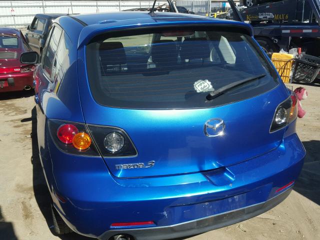 JM1BK344561457505 - 2006 MAZDA 3 HATCHBAC BLUE photo 3