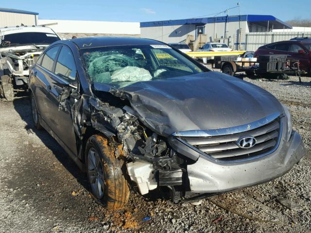 5NPEB4AC1EH911500 - 2014 HYUNDAI SONATA GLS GRAY photo 1