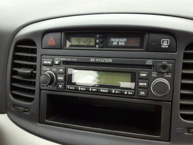 KMHCN46C39U374496 - 2009 HYUNDAI ACCENT GLS BLACK photo 9