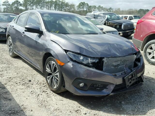 19XFC1F34HE025401 - 2017 HONDA CIVIC EX GRAY photo 1