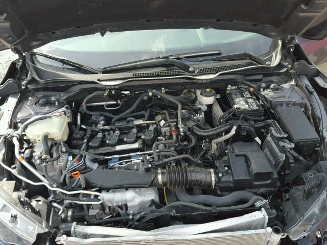 19XFC1F34HE025401 - 2017 HONDA CIVIC EX ნაცრისფერი ფოტო 7