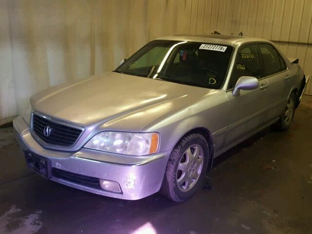 JH4KA96632C005473 - 2002 ACURA 3.5RL GRAY photo 2