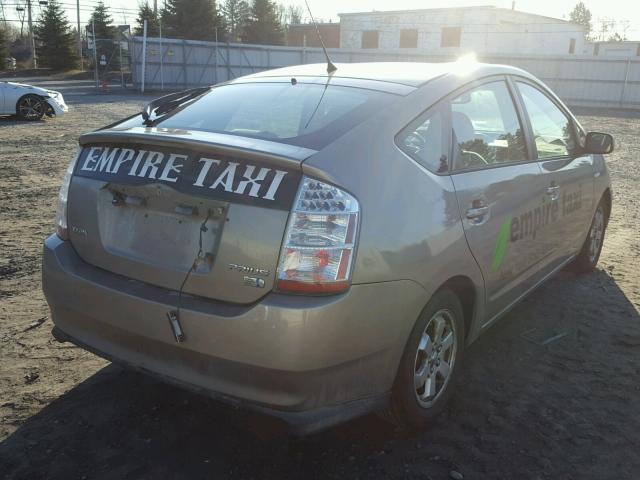 JTDKB20U467520025 - 2006 TOYOTA PRIUS TAN photo 4