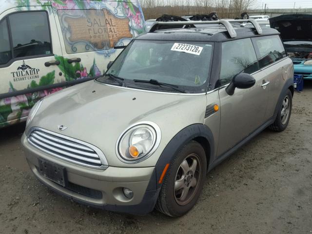 WMWML33538TN67733 - 2008 MINI COOPER CLU TAN photo 2