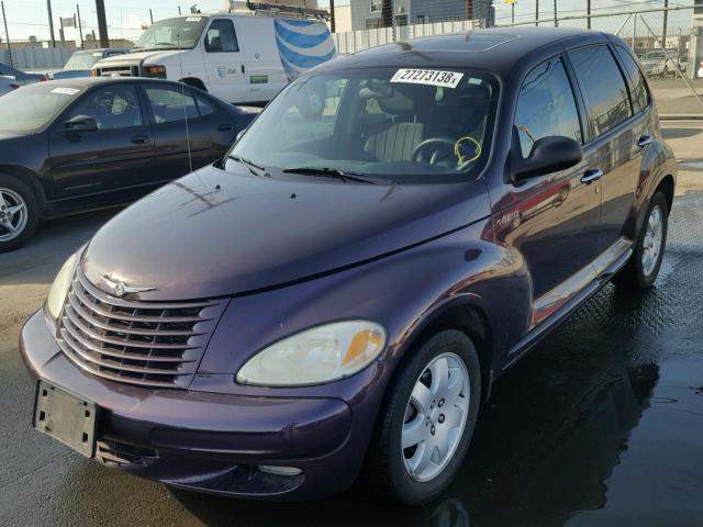 3C4FY58874T242495 - 2004 CHRYSLER PT CRUISER PURPLE photo 2