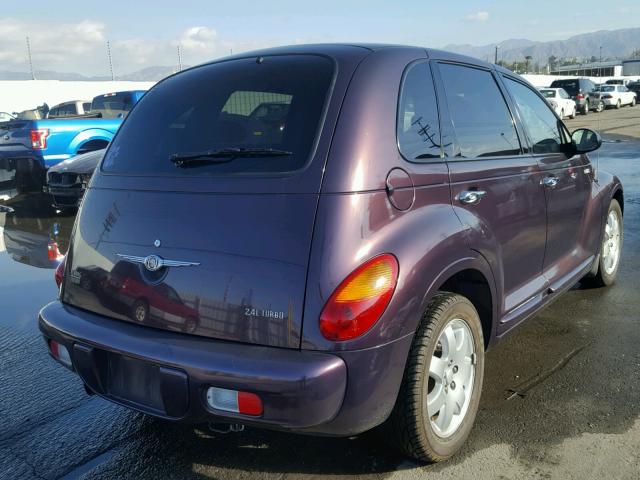 3C4FY58874T242495 - 2004 CHRYSLER PT CRUISER PURPLE photo 4