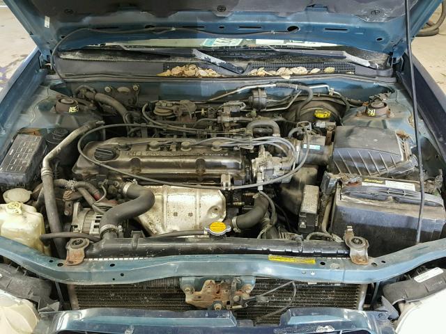 1N4DL01D4WC110864 - 1998 NISSAN ALTIMA XE GREEN photo 7