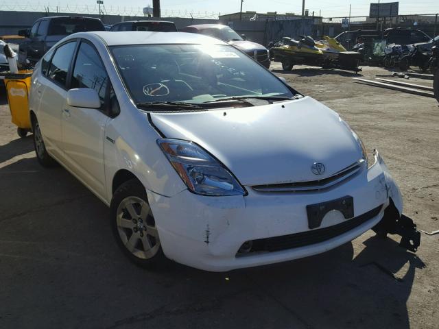 JTDKB20U887759371 - 2008 TOYOTA PRIUS WHITE photo 1