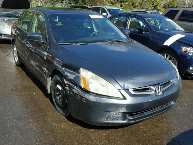 1HGCM66524A098117 - 2004 HONDA ACCORD EX GRAY photo 1