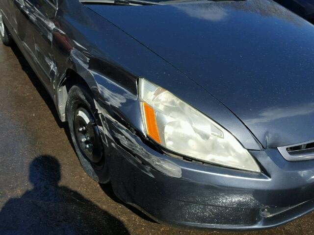 1HGCM66524A098117 - 2004 HONDA ACCORD EX GRAY photo 9