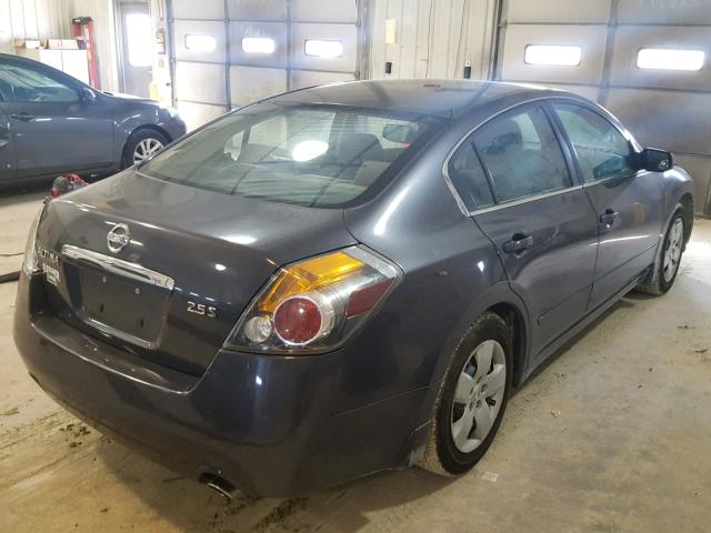 1N4AL21E07N422788 - 2007 NISSAN ALTIMA 2.5 GRAY photo 4