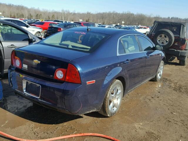 1G1ZH57B48F232994 - 2008 CHEVROLET MALIBU 1LT 蓝色 照片 4