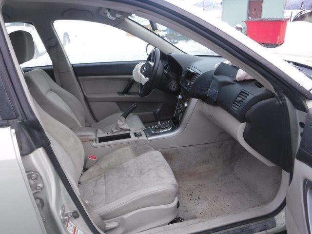 4S4BP61C977318700 - 2007 SUBARU LEGACY OUT BEIGE photo 5