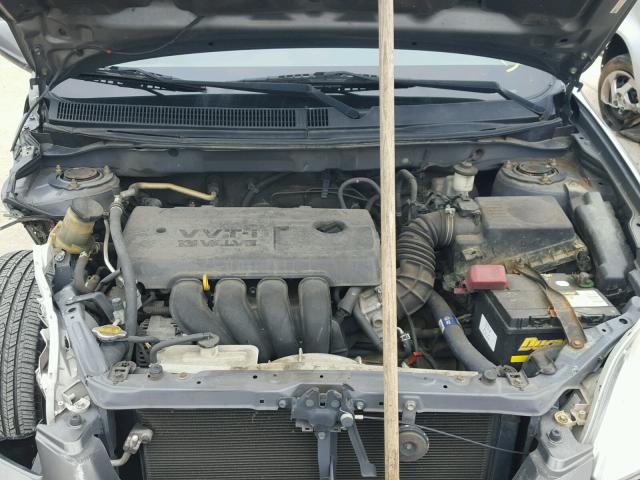 2T1KR32EX6C566111 - 2006 TOYOTA COROLLA MA GRAY photo 7