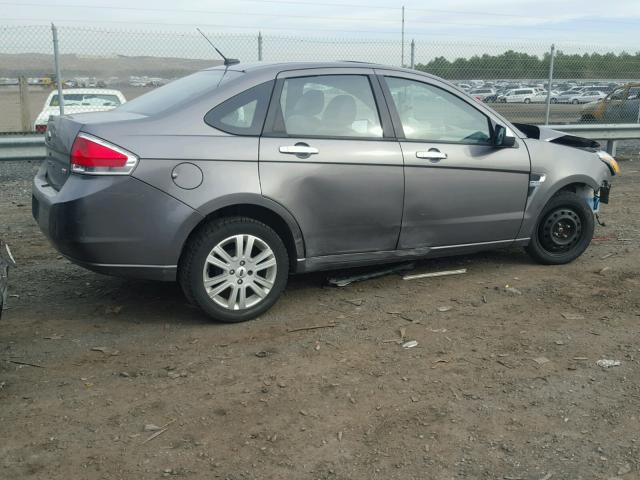 1FAHP37NX9W245468 - 2009 FORD FOCUS SEL GRAY photo 3