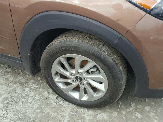 KM8J33A44GU198062 - 2016 HYUNDAI TUCSON LIM BROWN photo 9