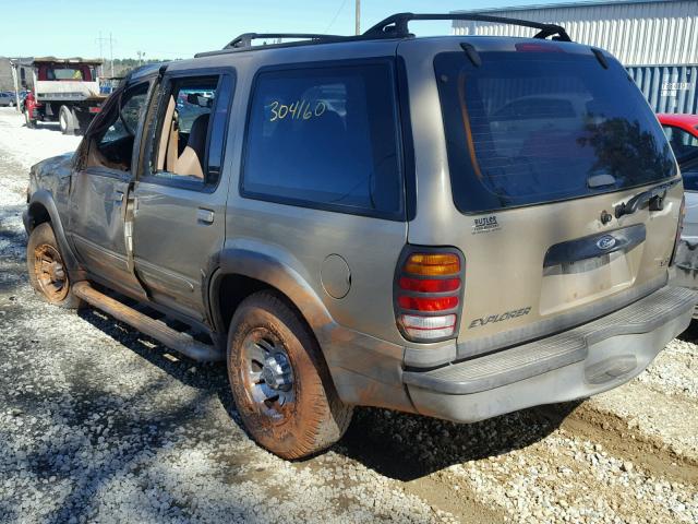 1FMZU32X9XZB38919 - 1999 FORD EXPLORER TAN photo 3