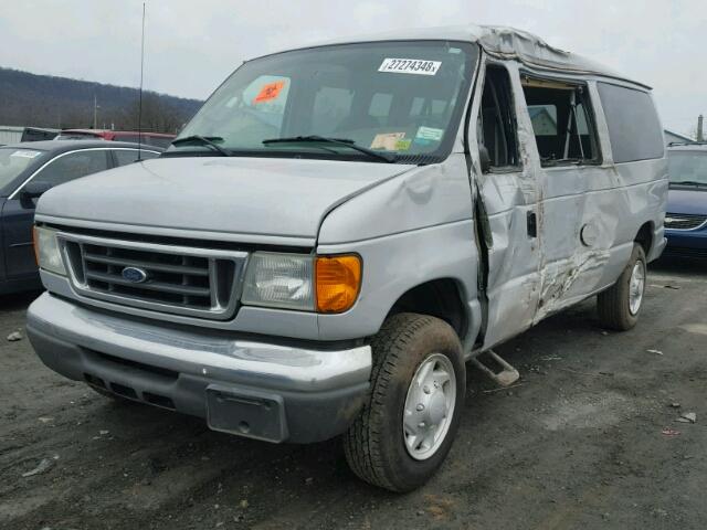 1FBNE31L76HA25462 - 2006 FORD ECONOLINE SILVER photo 2