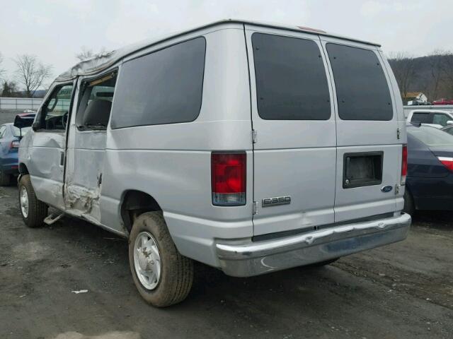 1FBNE31L76HA25462 - 2006 FORD ECONOLINE SILVER photo 3