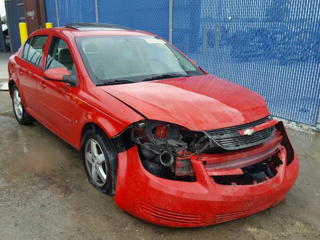 1G1AL55F267798693 - 2006 CHEVROLET COBALT LT RED photo 1