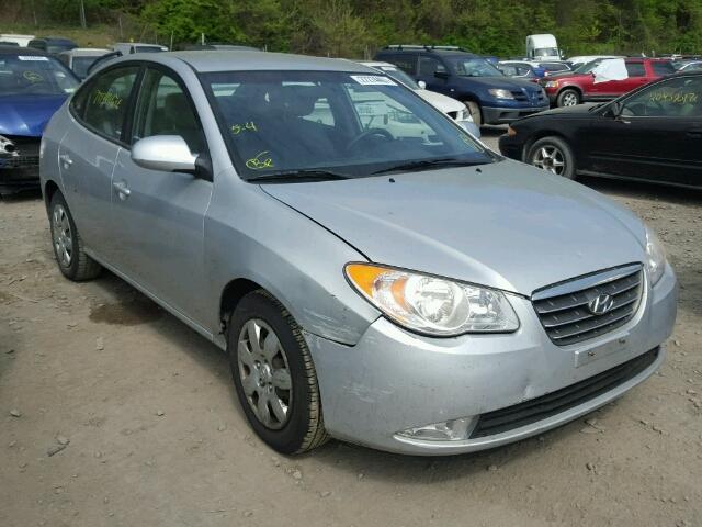 KMHDU46D88U383337 - 2008 HYUNDAI ELANTRA GL SILVER photo 1