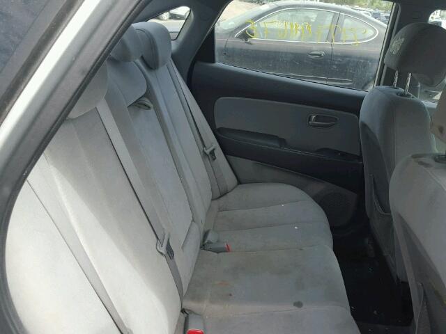 KMHDU46D88U383337 - 2008 HYUNDAI ELANTRA GL SILVER photo 6