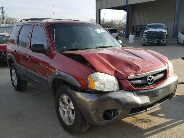 4F2YZ04103KM13864 - 2003 MAZDA TRIBUTE LX RED photo 1