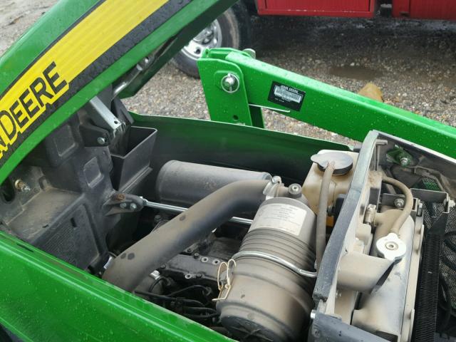 1LV1023EVFH511156 - 2015 JOHN DEERE TRACTOR GREEN photo 7