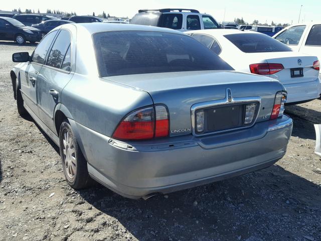 1LNHM86S25Y621209 - 2005 LINCOLN LS 绿色 照片 3