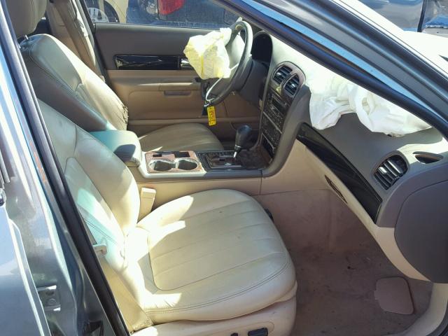 1LNHM86S25Y621209 - 2005 LINCOLN LS 绿色 照片 5