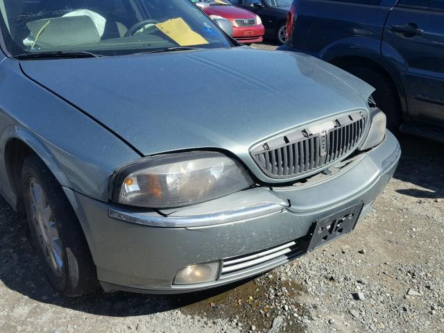 1LNHM86S25Y621209 - 2005 LINCOLN LS 绿色 照片 9