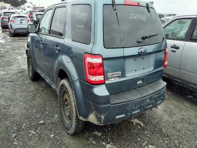 1FMCU0D70CKA11013 - 2012 FORD ESCAPE XLT BLUE photo 3