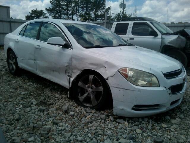 1G1ZC5E1XBF397058 - 2011 CHEVROLET MALIBU 1LT WHITE photo 1