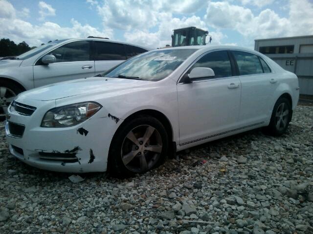 1G1ZC5E1XBF397058 - 2011 CHEVROLET MALIBU 1LT WHITE photo 2