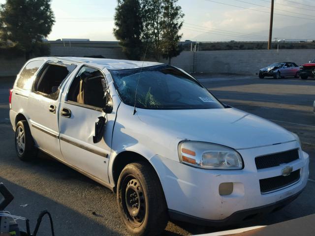 1GNDV23L16D208398 - 2006 CHEVROLET UPLANDER L WHITE photo 1