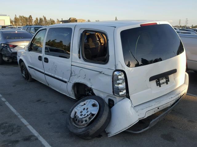 1GNDV23L16D208398 - 2006 CHEVROLET UPLANDER L WHITE photo 3