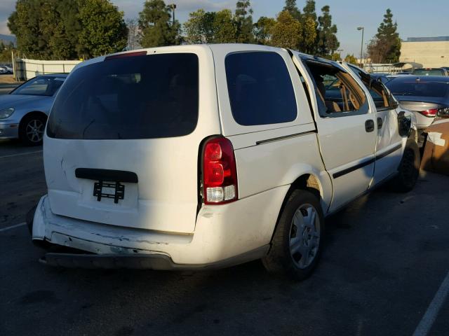 1GNDV23L16D208398 - 2006 CHEVROLET UPLANDER L WHITE photo 4