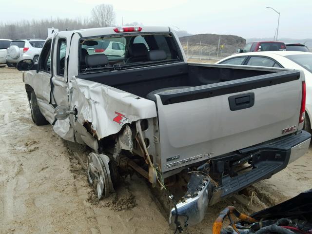 1GTEK39029Z267251 - 2009 GMC SIERRA K15 SILVER photo 3