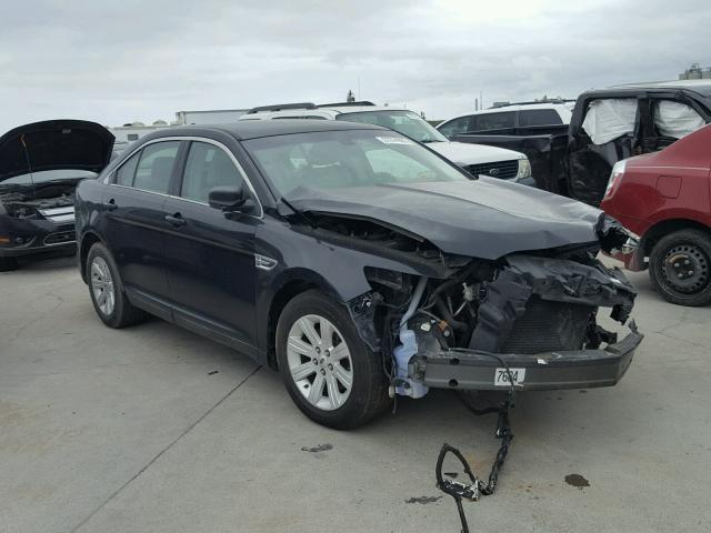 1FAHP2DW1AG102849 - 2010 FORD TAURUS SE BLACK photo 1