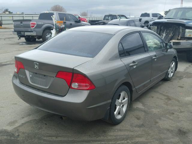 2HGFA16868H313430 - 2008 HONDA CIVIC EX 灰色 照片 4
