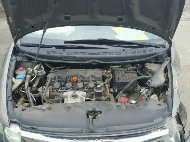 2HGFA16868H313430 - 2008 HONDA CIVIC EX 灰色 照片 7