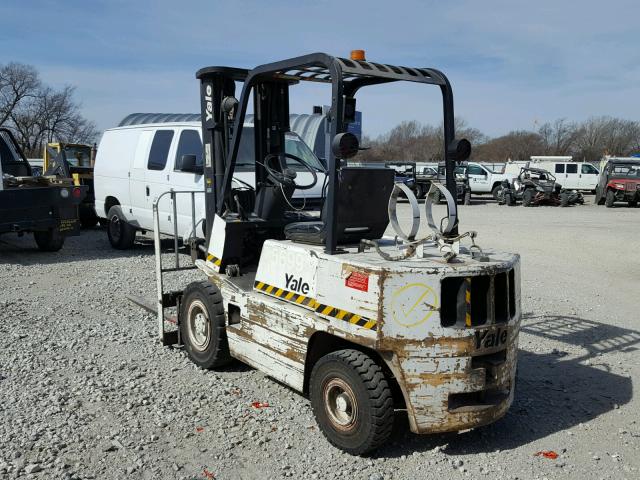 GLP050RDNUAE086 - 1989 YALE FORKLIFT WHITE photo 3